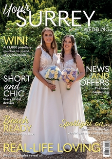Cover of the June/July 2024 issue of Your Surrey Wedding magazine
