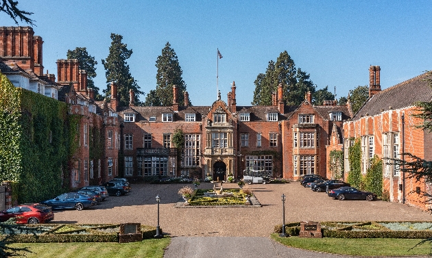 Tylney Hall's wedding exterior